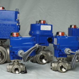 Van bi ba ngã điều khiển điện