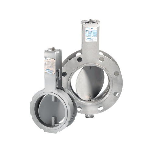 Damper high temperature butterfly valves HT600 series