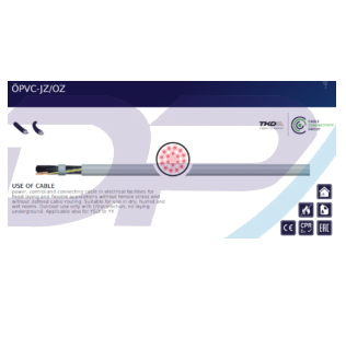 Dây Cáp Điều Khiển Tín Hiệu TKD KABEL ÖPVC-JZ/OZ