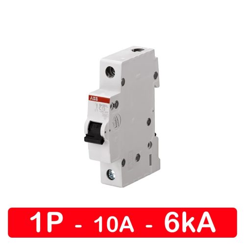 MCB 1P 10A 6kA ABB