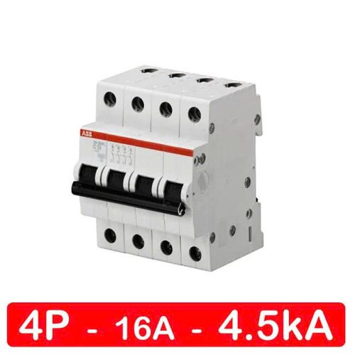 MCB 4P 16A 4.5kA ABB